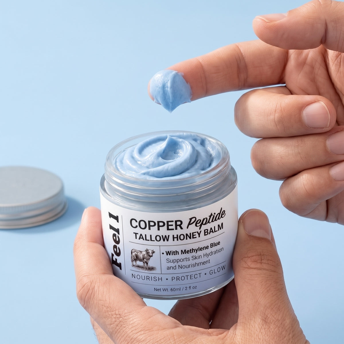 Feel1 Copper Peptide Beef Tallow Cream