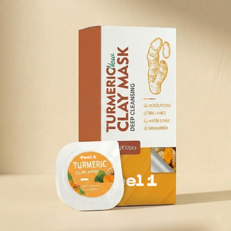 Klärende Kurkuma-Gesichtsmaske