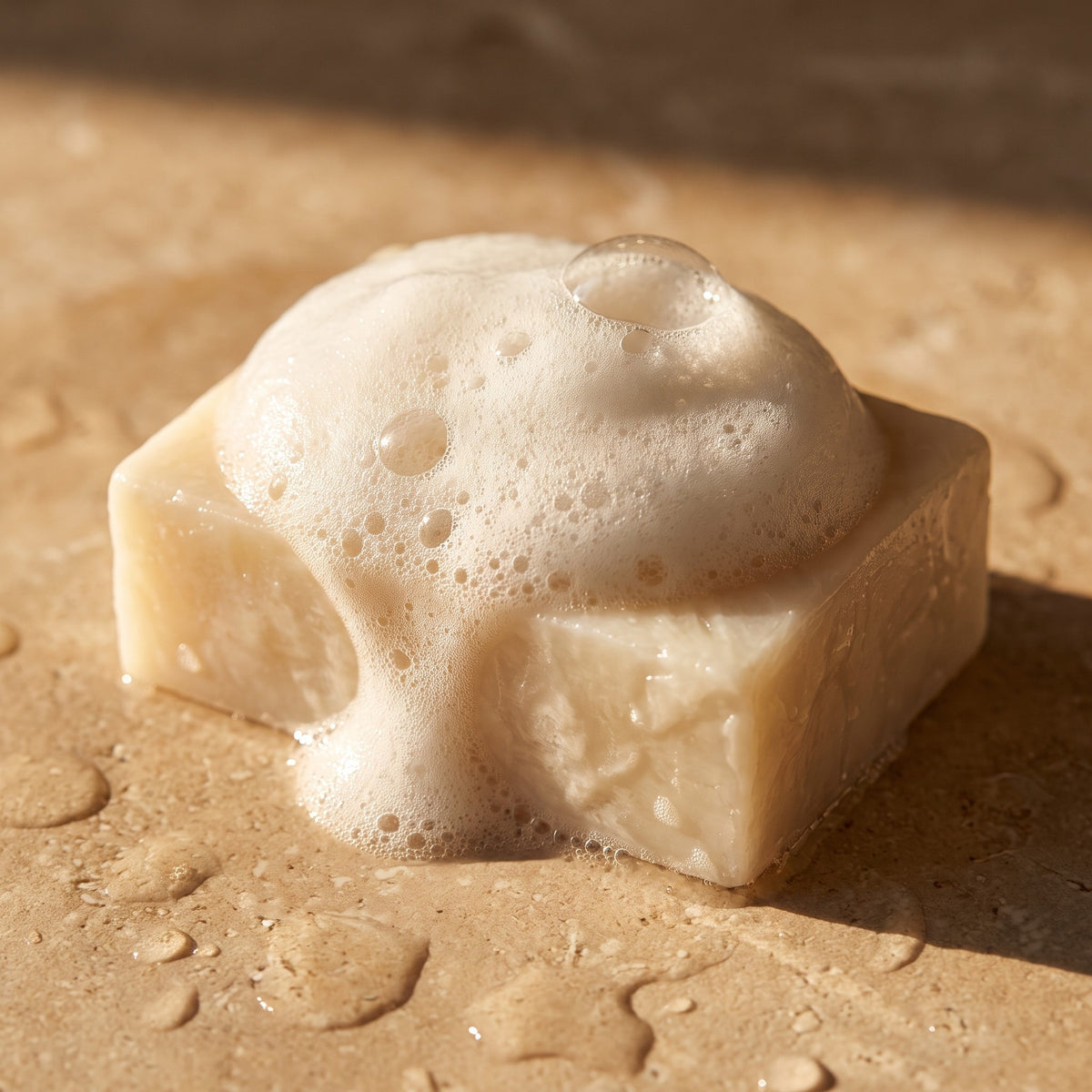 Feel1 Beef Tallow Soap bar with dense creamy lather