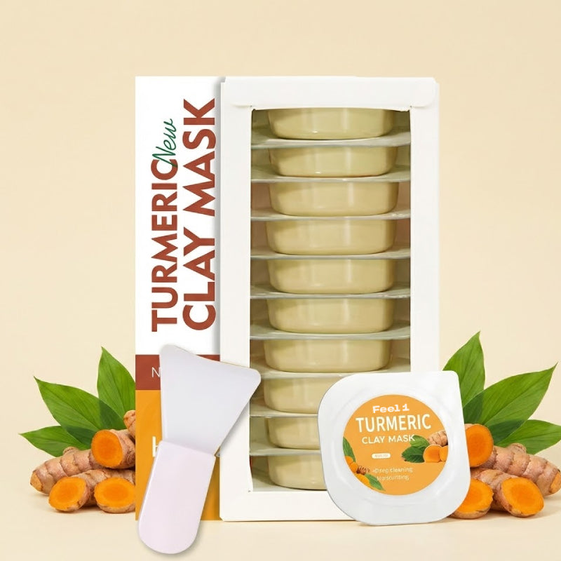 Klärende Kurkuma-Gesichtsmaske