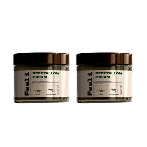 [US] Beef Tallow Cream - Double Pack