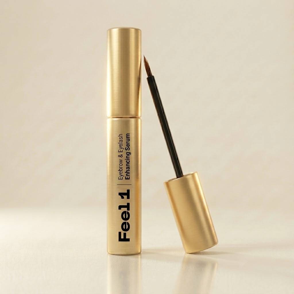 Wimpern und Aufenbrauenserum