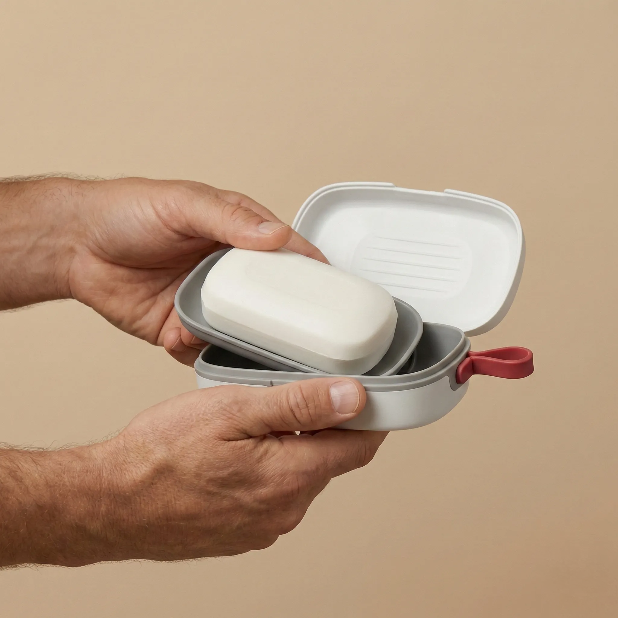 Wasserdichte Reise-Seifenbox